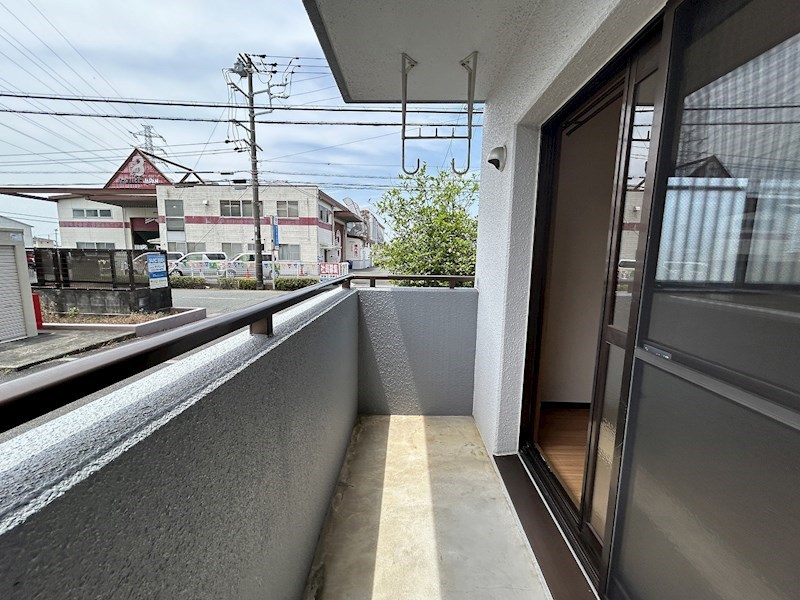 キャッスルバンブーⅡ ベランダ