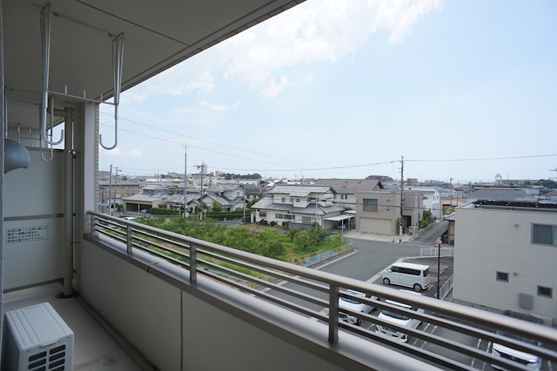 シャルム・ドミール ベランダ