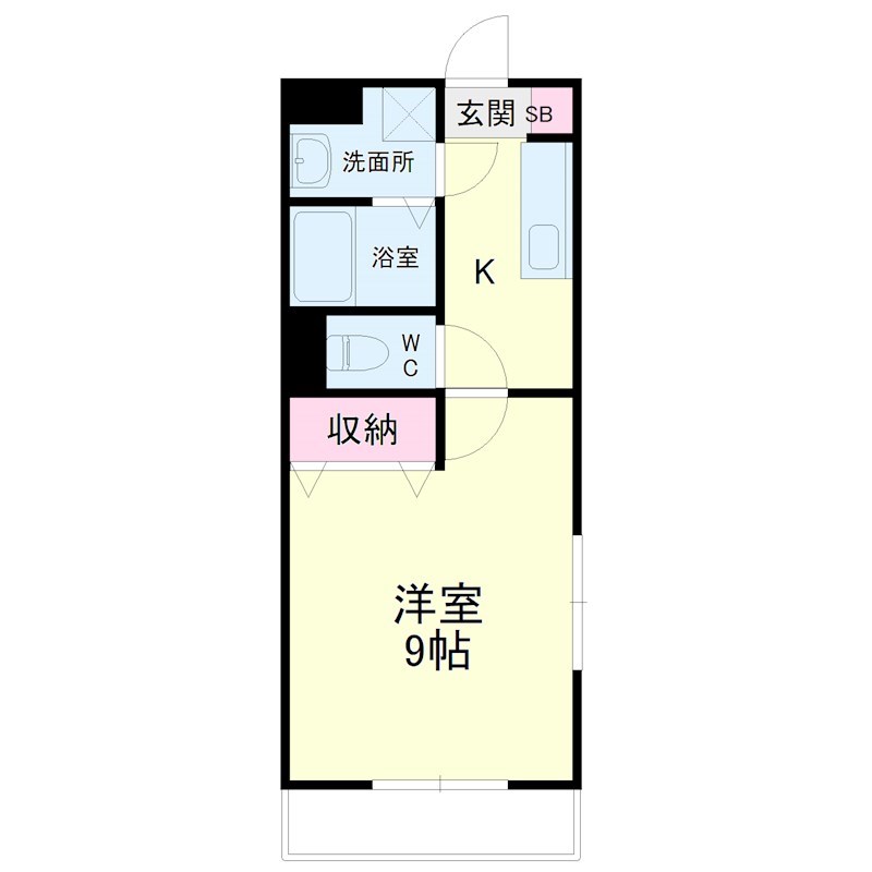 ピアチューレ 101号室 間取り