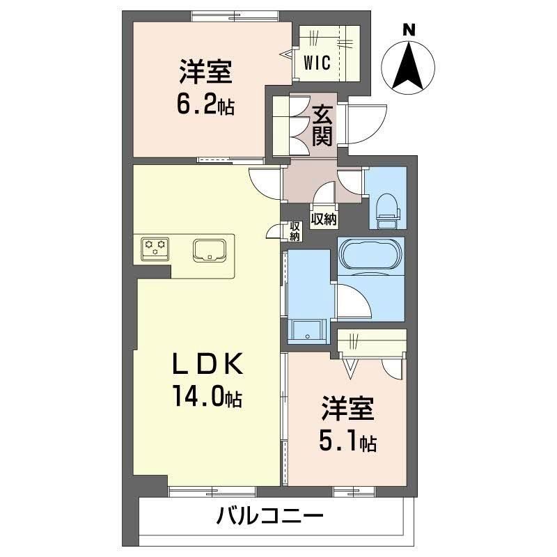 Ｂｏｎ　Ｆｉｌｏｎｅ 101号室 間取り