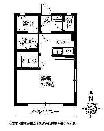 グランコーポ 202号室 間取り