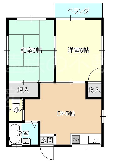 コーポヒロ 101号室 間取り