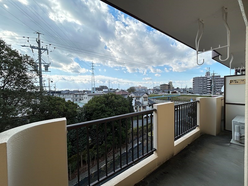 ジュネスFujiⅡ ベランダ