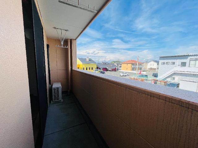 ムーンレインボー ベランダ