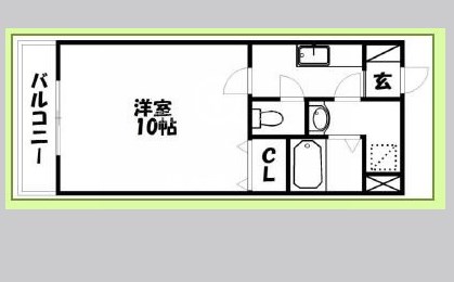 たちばな弐番館 203号室 間取り
