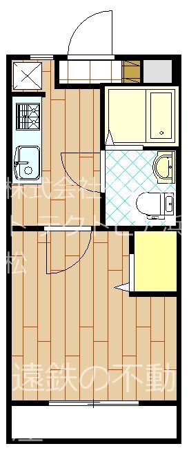 サン・テラス南浅田 302号室 間取り