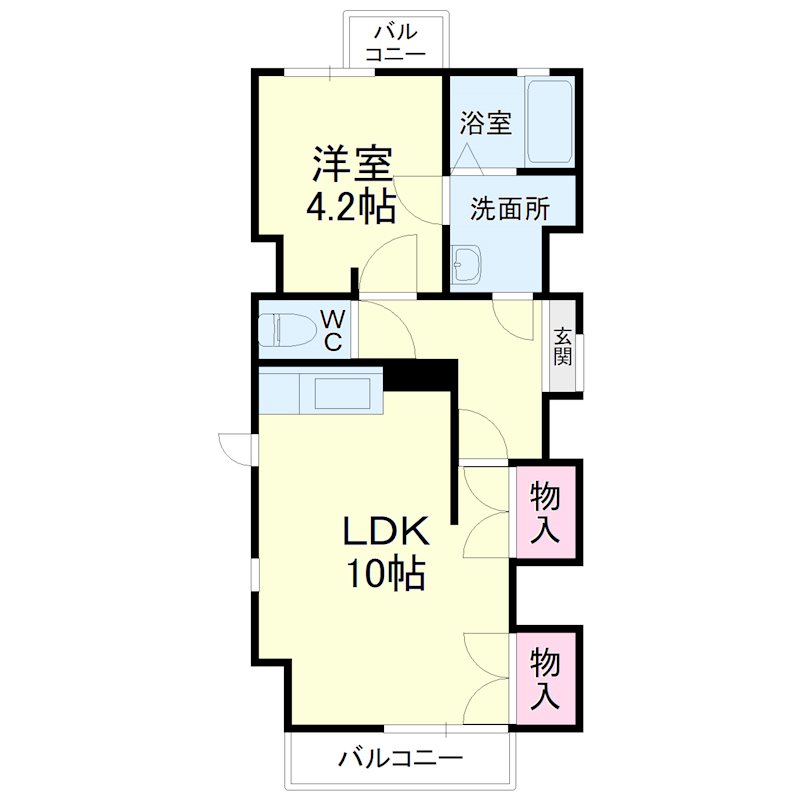 ARCO(アルコ)11 203号室 間取り