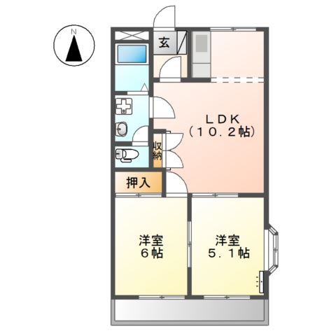 モナヴェイル 間取り