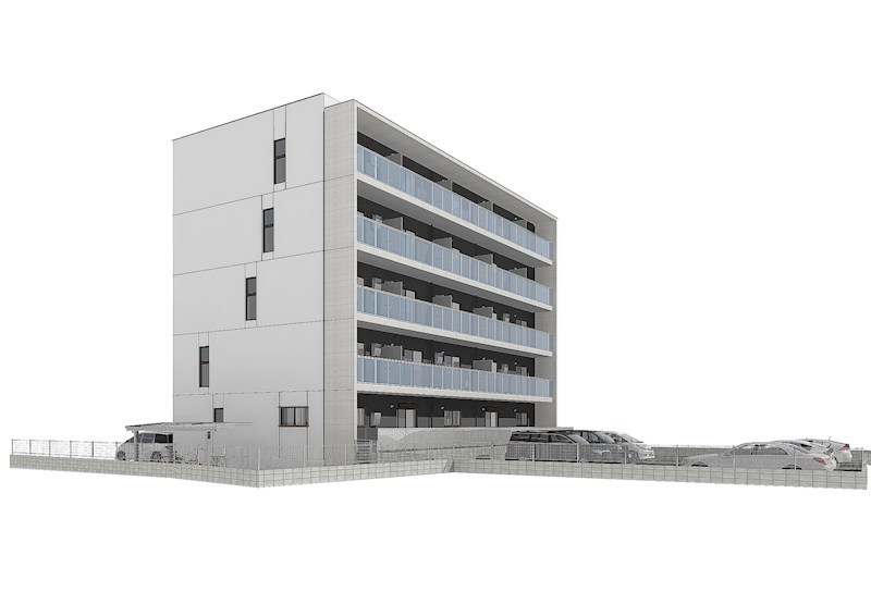 （仮称）和田町賃貸マンション新築 その他外観6