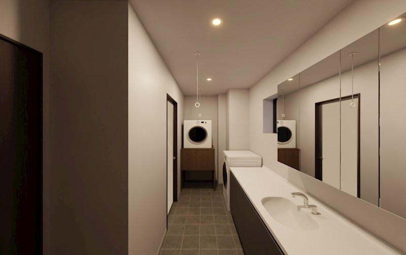 （仮称）和田町賃貸マンション新築 風呂画像