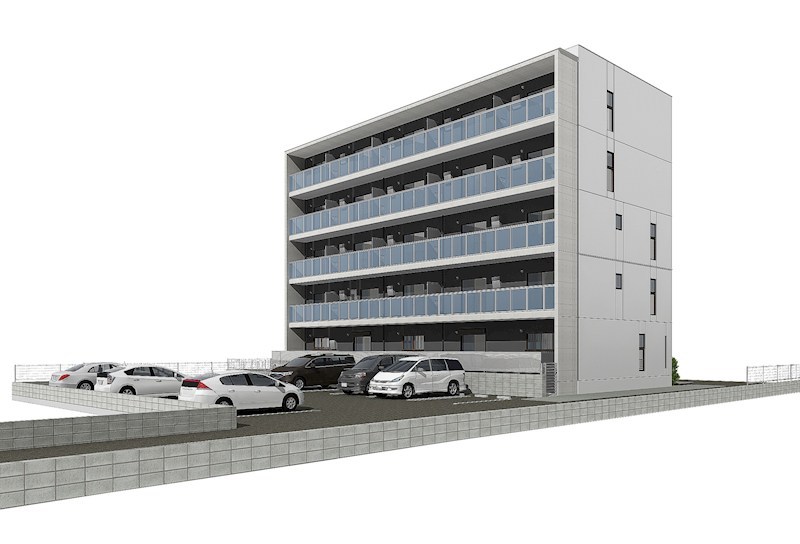 （仮称）和田町賃貸マンション新築 その他外観4