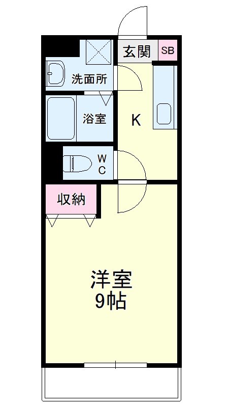 ベル・ブライト 305号室 間取り