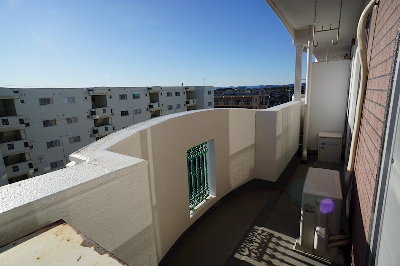 ロイヤルシティ高丘 ベランダ