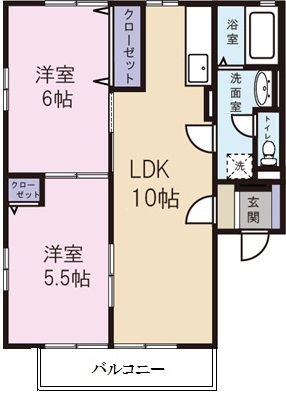 センチュリーレジデンスⅡ 201号室 間取り