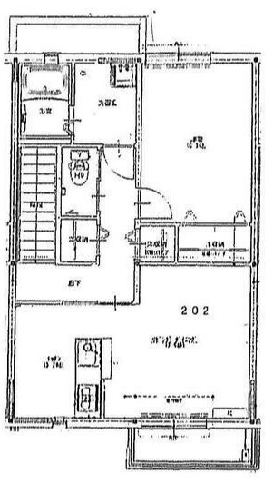 メゾンドリヴァージュ 202号室 間取り
