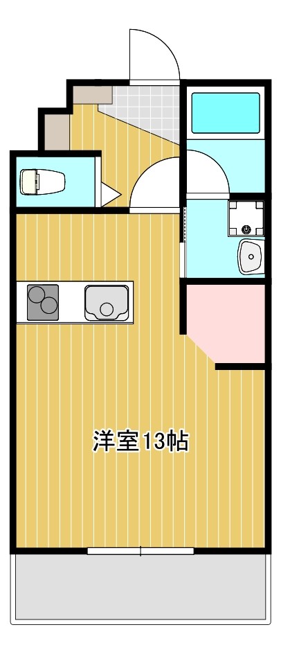 THE tOWL 303号室 間取り