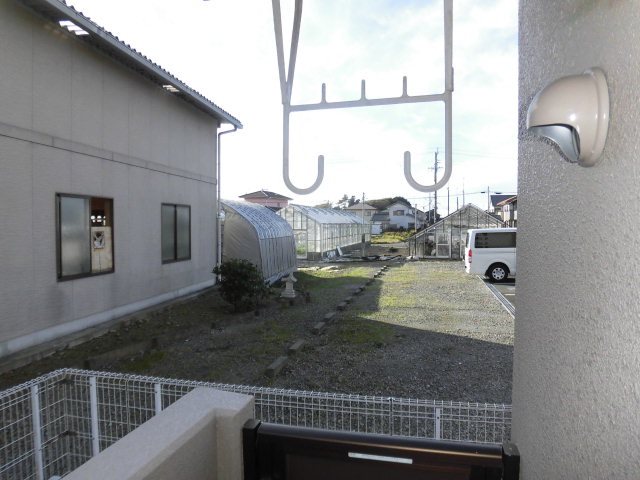 ユートピアマツバラ ベランダ