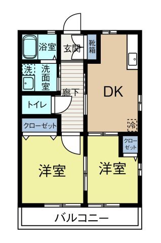 ハイムレトア 間取り図