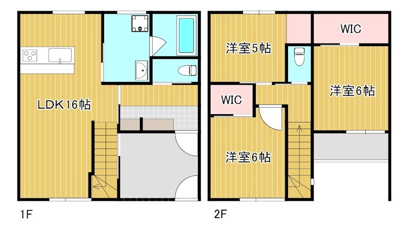 ボシュアンス高林‐Boshuence Takabayashi‐ 05号室 間取り