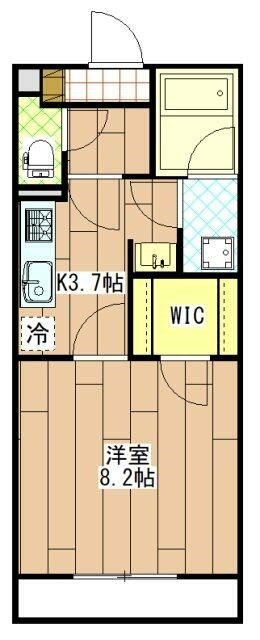 アヴニール（avenir） 306号室 間取り