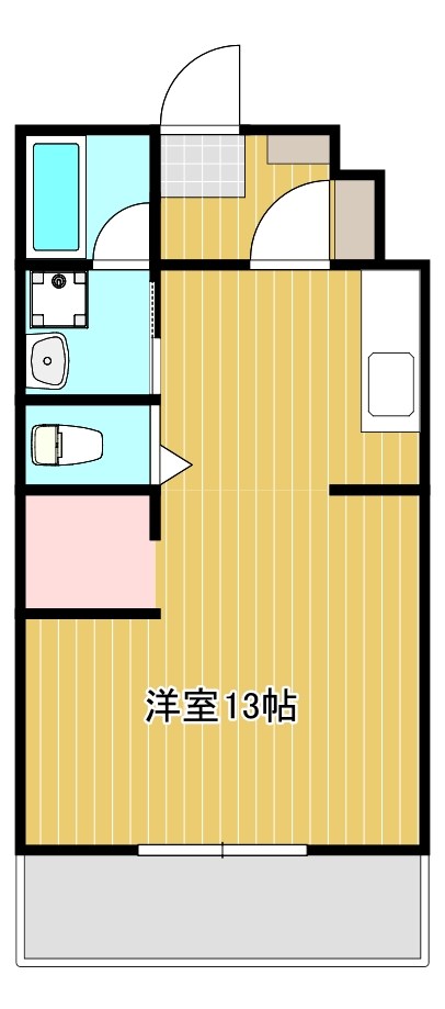 THE tOWL（ザ・トール） 404号室 間取り