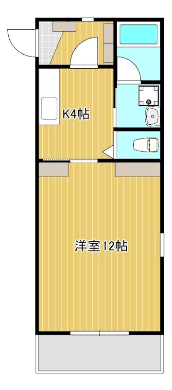 THE tOWL（ザ・トール） 405号室 間取り