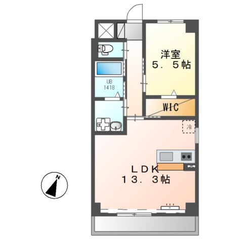 サンティエ・フチュール(Scintiller・Futur) 間取り