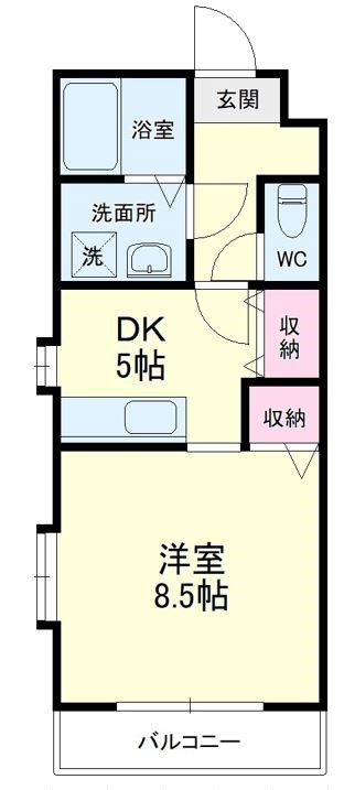 オリーブ住吉 103号室 間取り