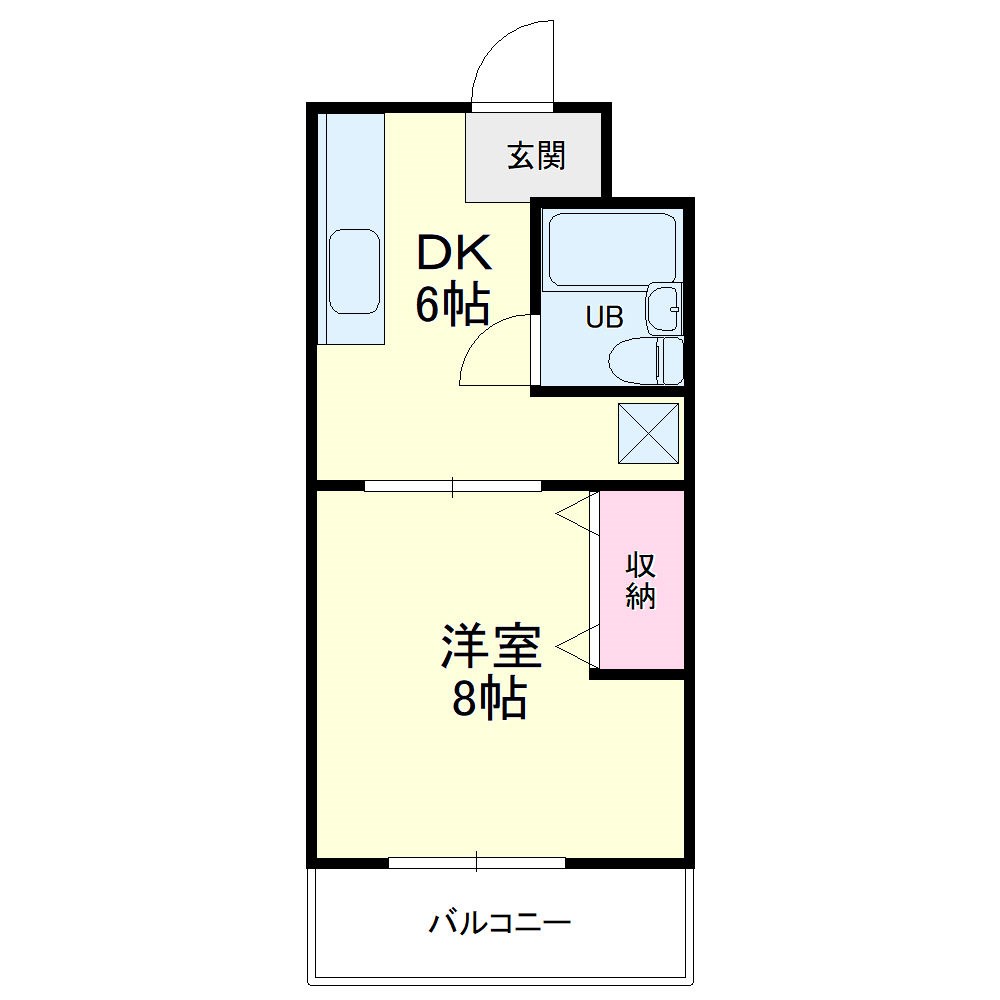 パークヒルズタカハタ 間取り図