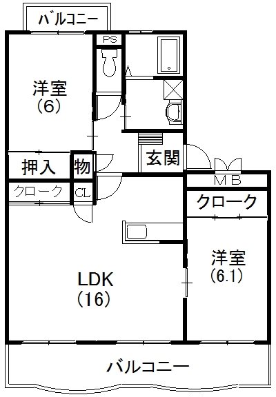 エスペランサ 間取り図