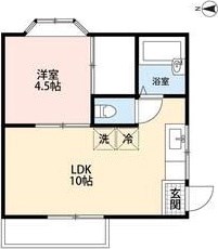 ベルテック21 106号室 間取り