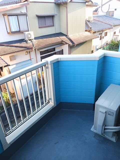 ウエストパレスＢ ベランダ