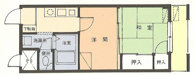 アルシェ浜松 間取り図
