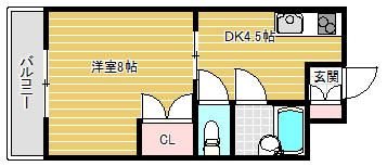 サンテラス初生 間取り図