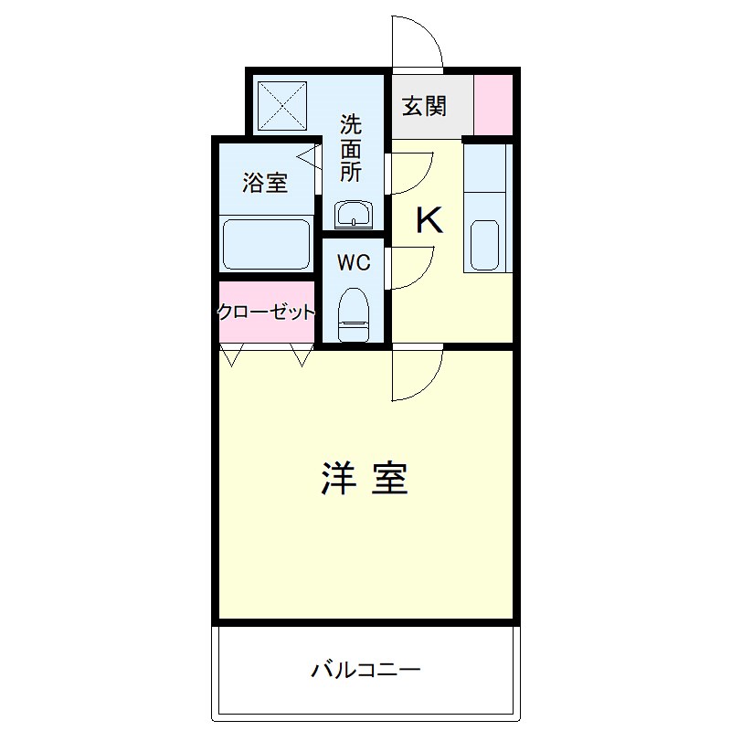 SunRise五番館（サンライズゴバンカン） 間取り図