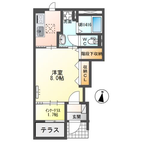 マ・グランⅩ（テン） 間取り