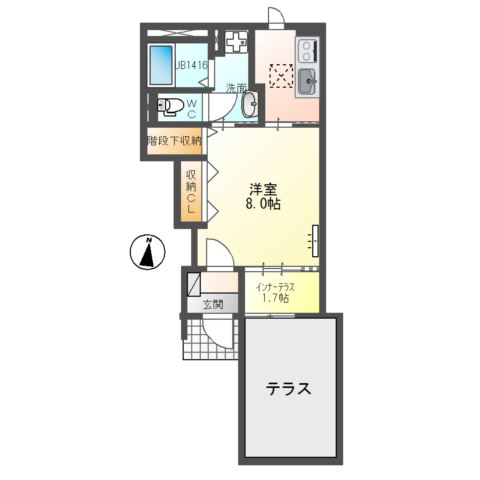 マ・グランⅩ（テン） 間取り