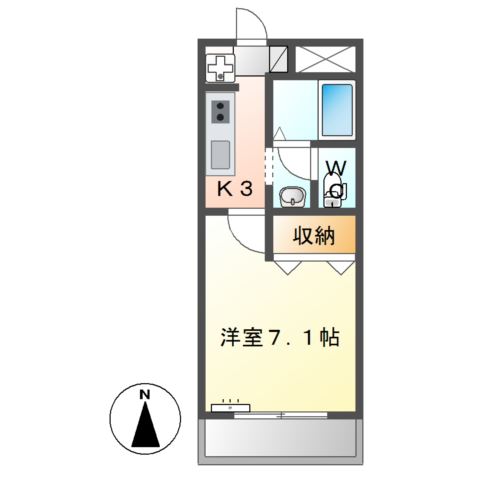 アイル・プティ 間取り図