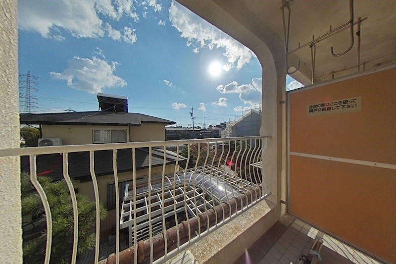 ミノルマンション ベランダ