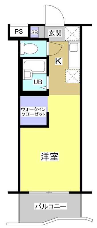 磐田グレイス第5マンション 間取り図