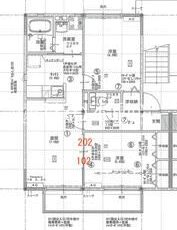 プレシャスコート 102号室 間取り