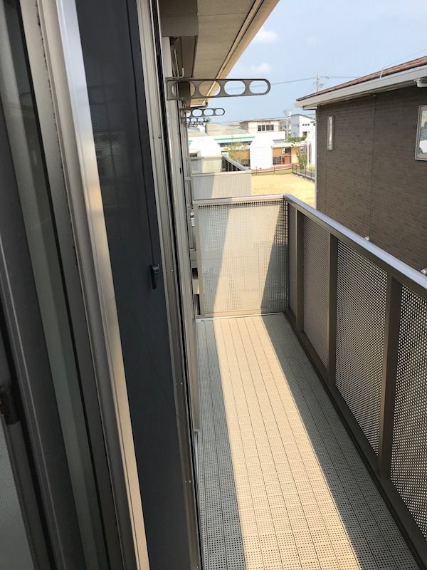 プレシャスコート ベランダ