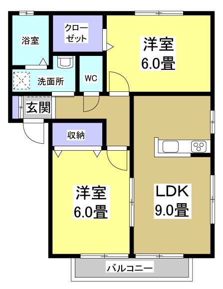 ディアステージ 間取り図