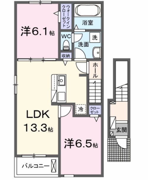 アウレリッソＡ 間取り図