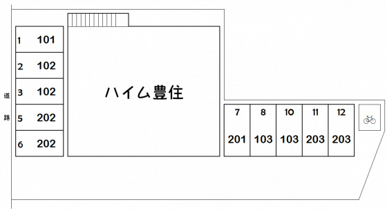 ハイム豊住 その他外観5