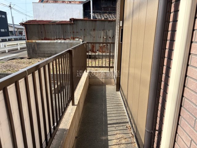 西島ハイツ ベランダ