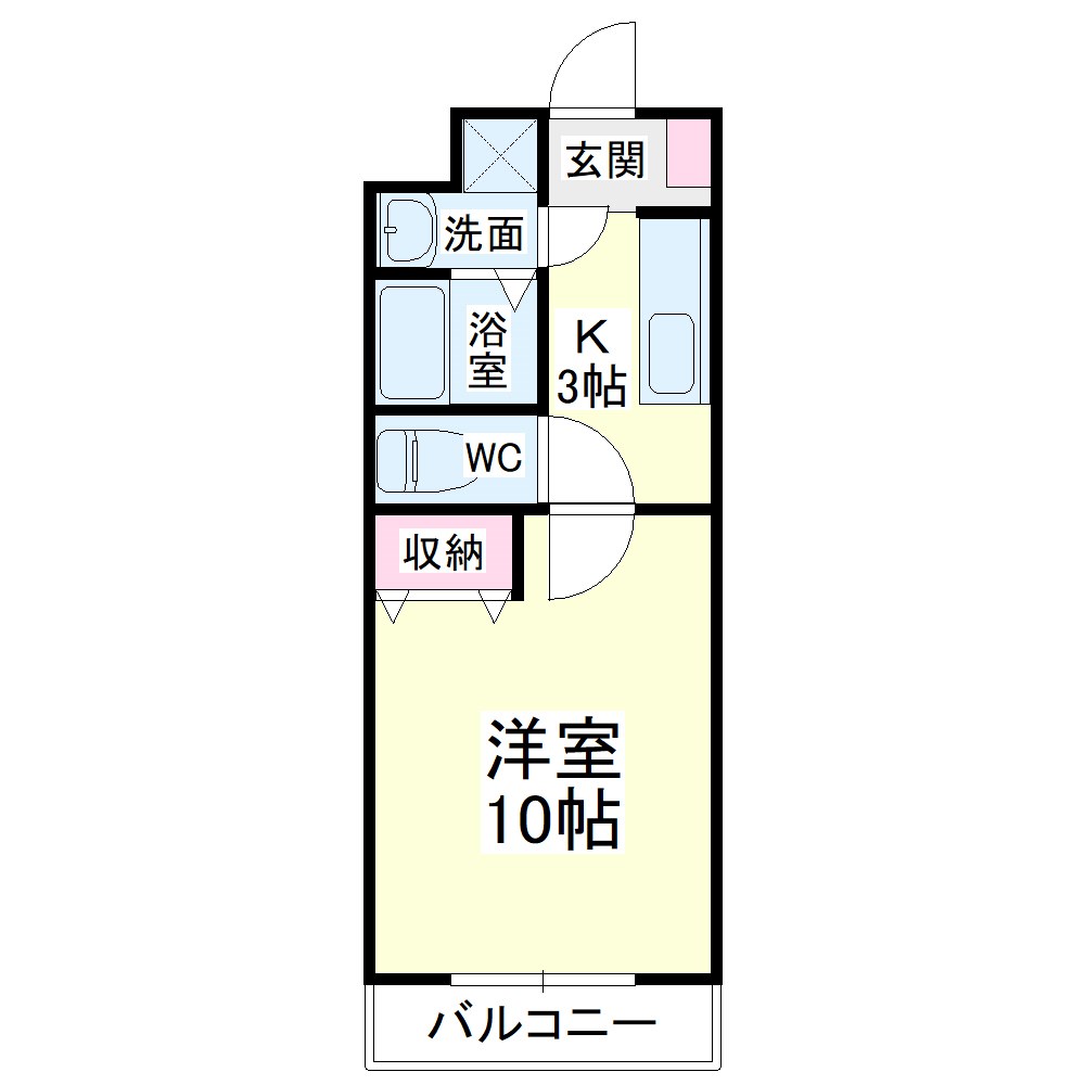 ＳＩＮＳＩＡ高林（シンシアタカバヤシ） 間取り図