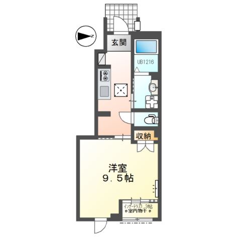 シェルル・スターテラス和合（仮） 間取り図