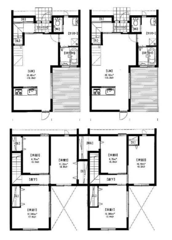 ブライトC 間取り図