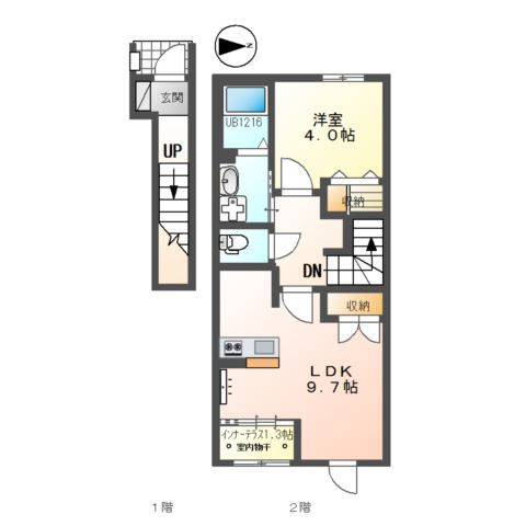 シェルル・スターテラス和合（仮） 間取り図